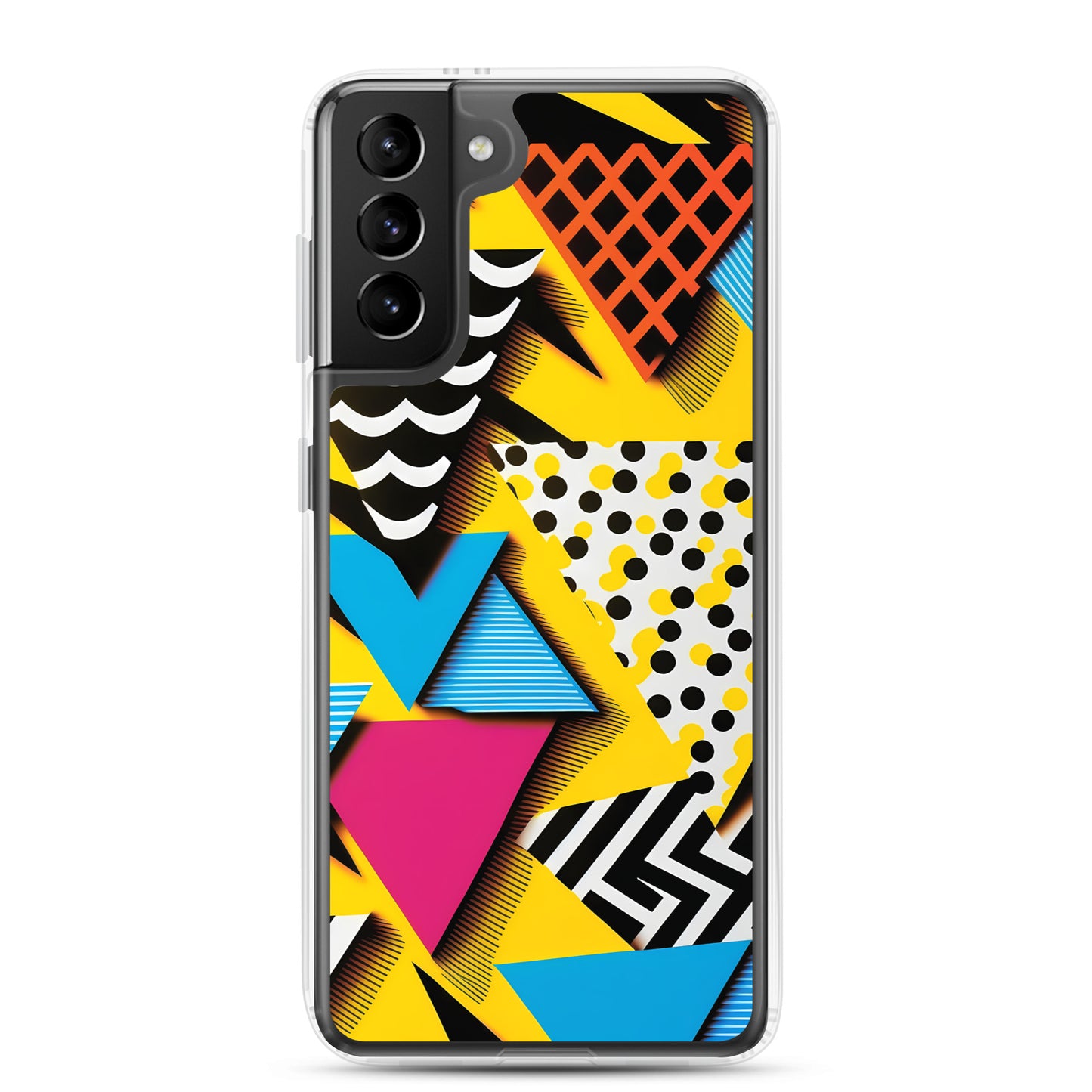 Samsung Case - Bright 80s Pattern