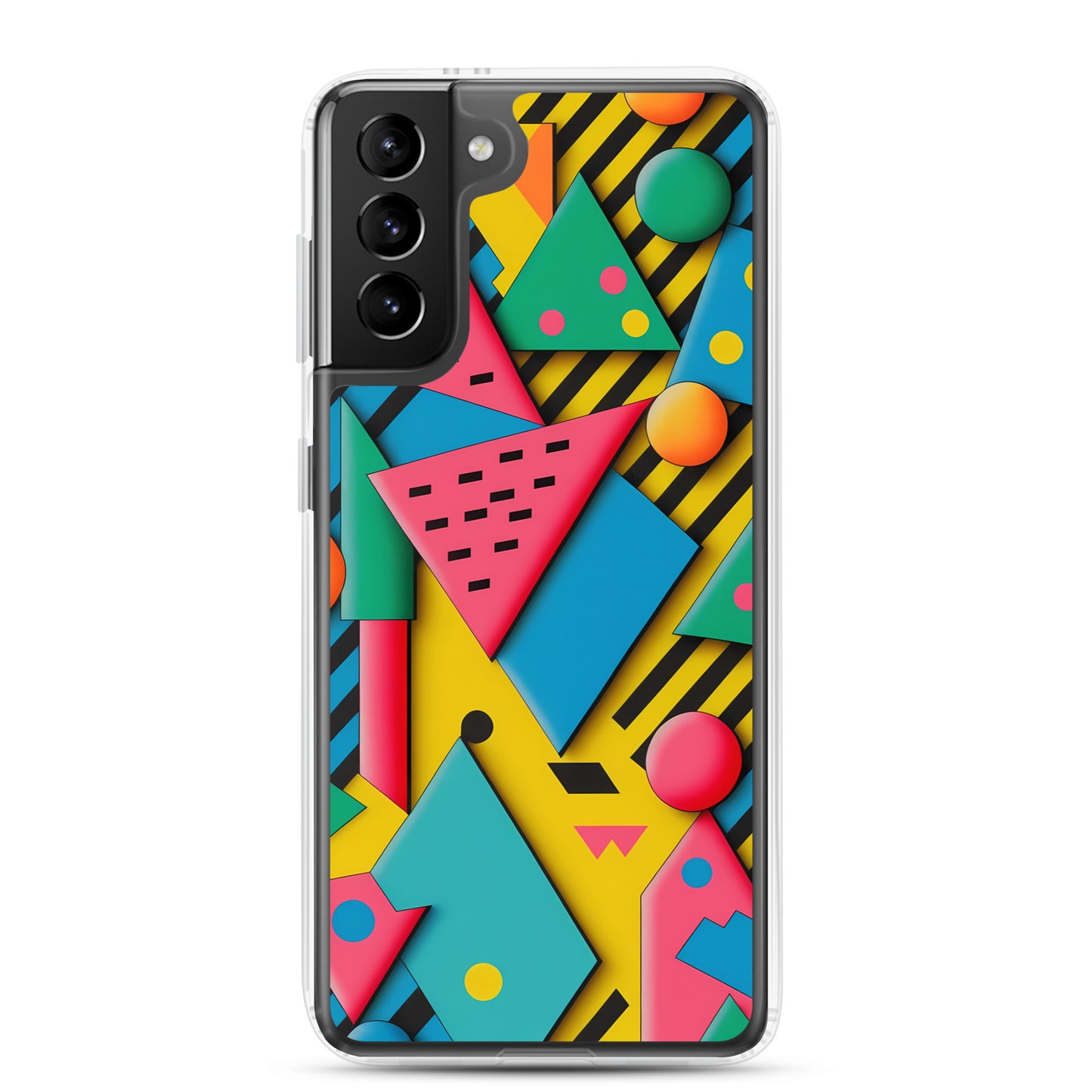 Samsung Case - 80s Dimensional Shapes
