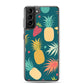 Samsung Case - Pineapples on Aqua