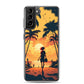 Samsung Case - Sunset Beachgoer