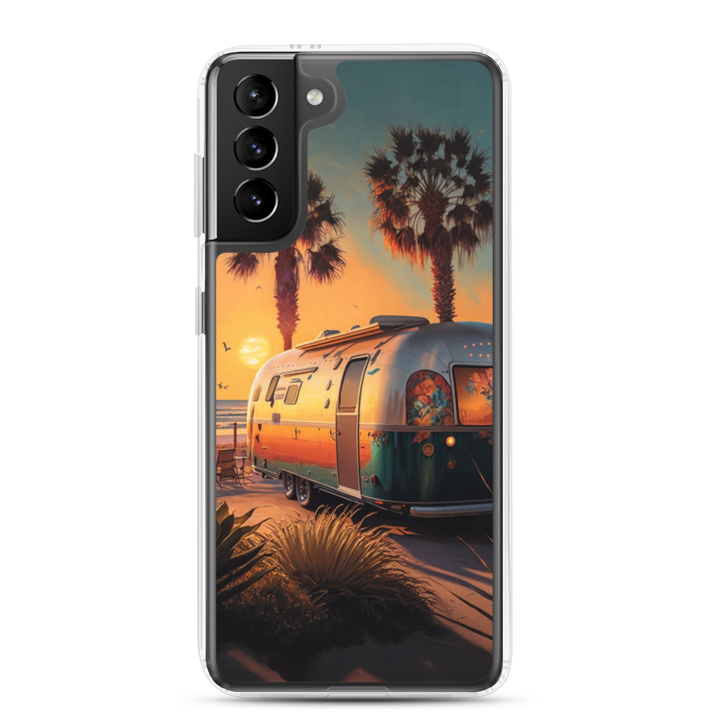 Samsung Case - Sunset Beach Camper