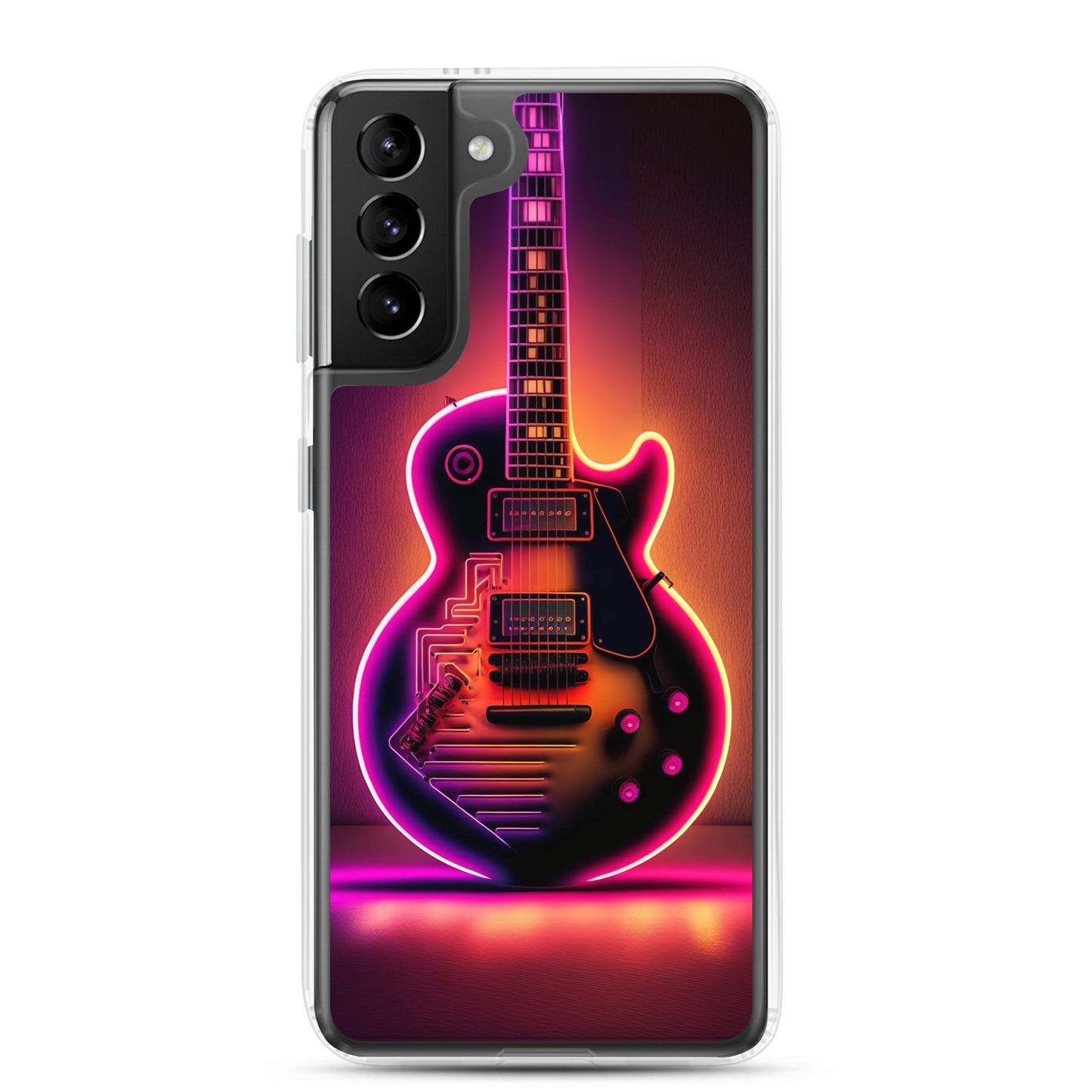 Samsung Case - Synthwave Electric Guitar
