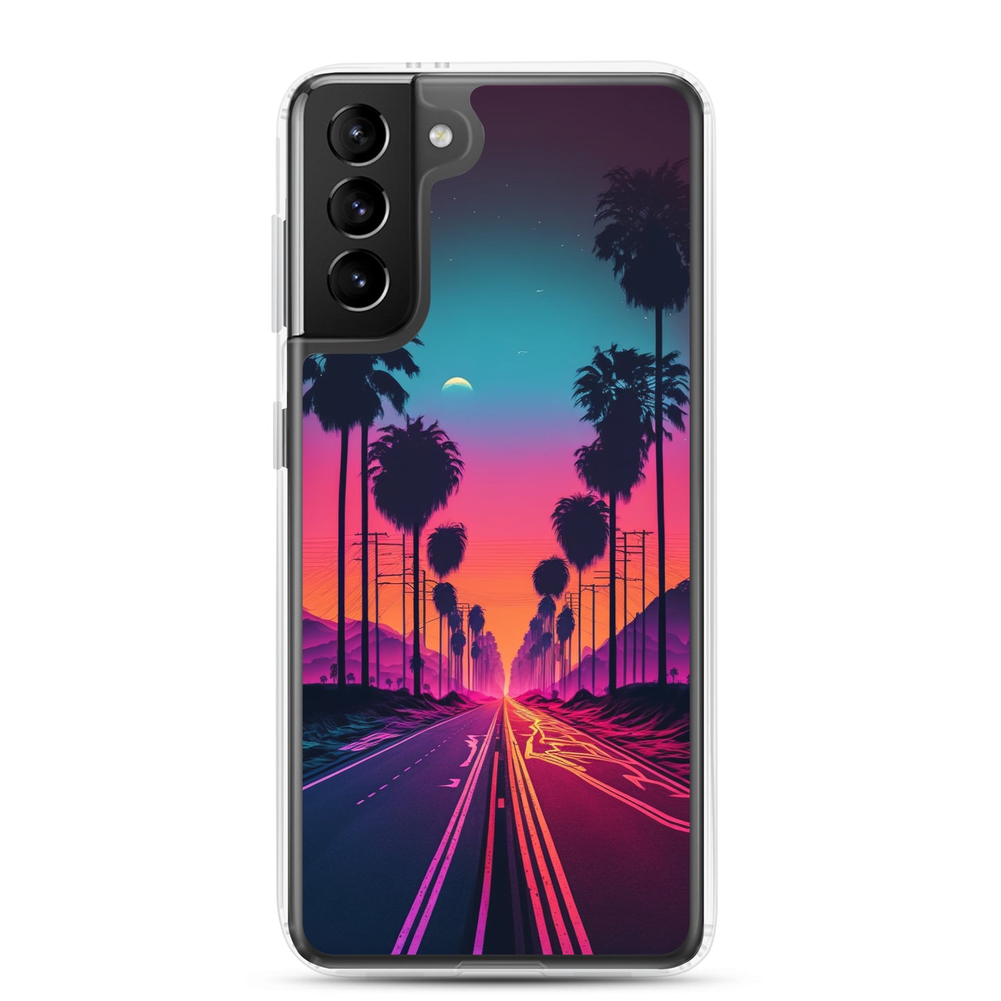 Samsung Case - Synthwave Highway West