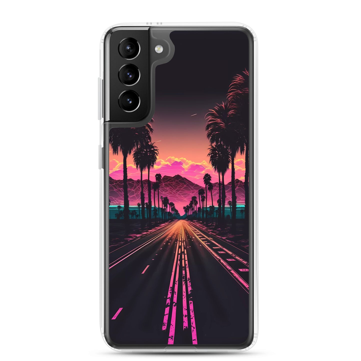 Samsung Case - Synthwave Highway