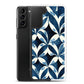 Samsung Case - Blue Leaf