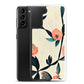 Samsung Case - Paisley Flowers on Speckled Ivory