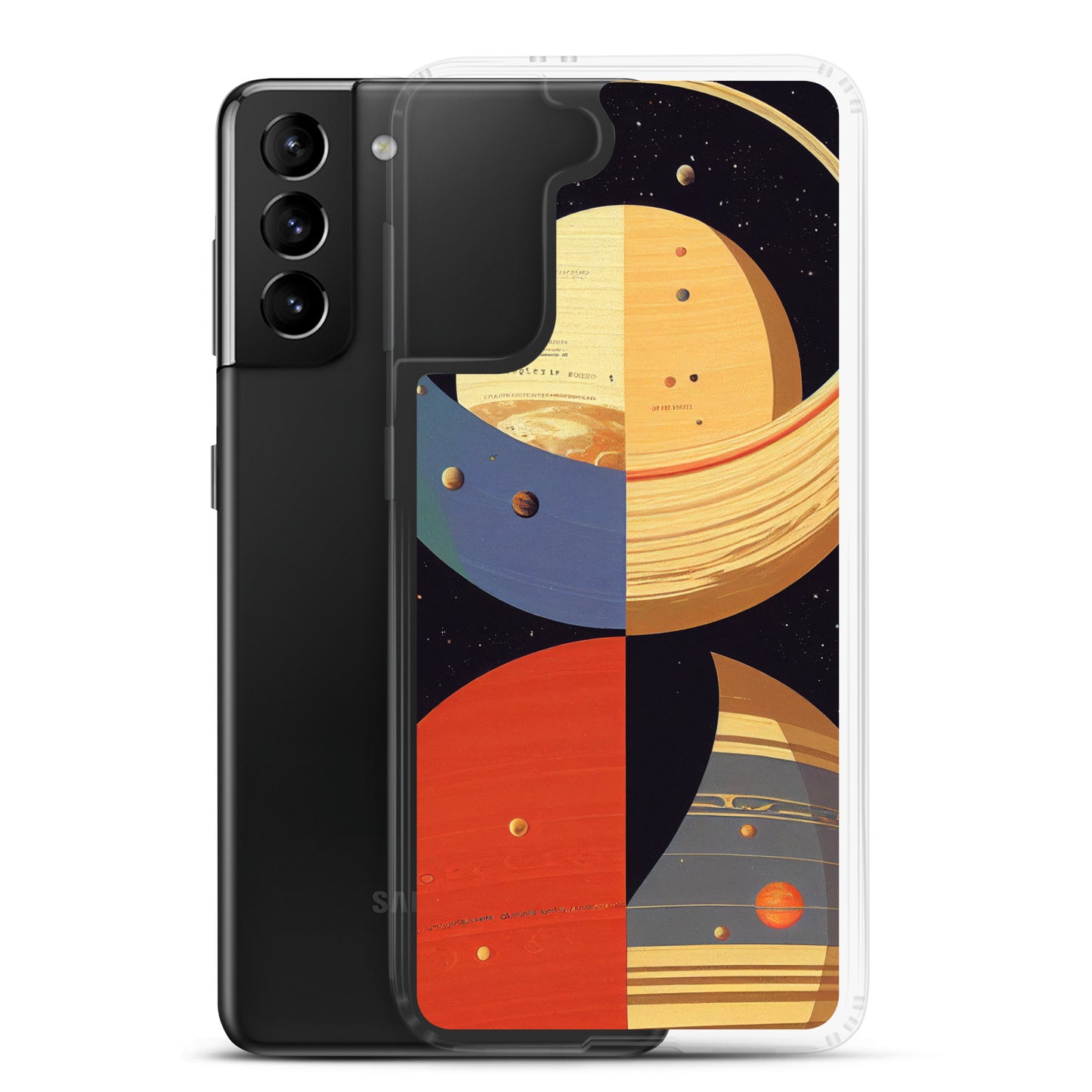 Samsung Case - Map of the Planets
