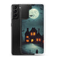 Samsung Case - Halloween Spooky House Under the Moon
