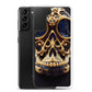 Samsung Case - Agate and Golden Skull