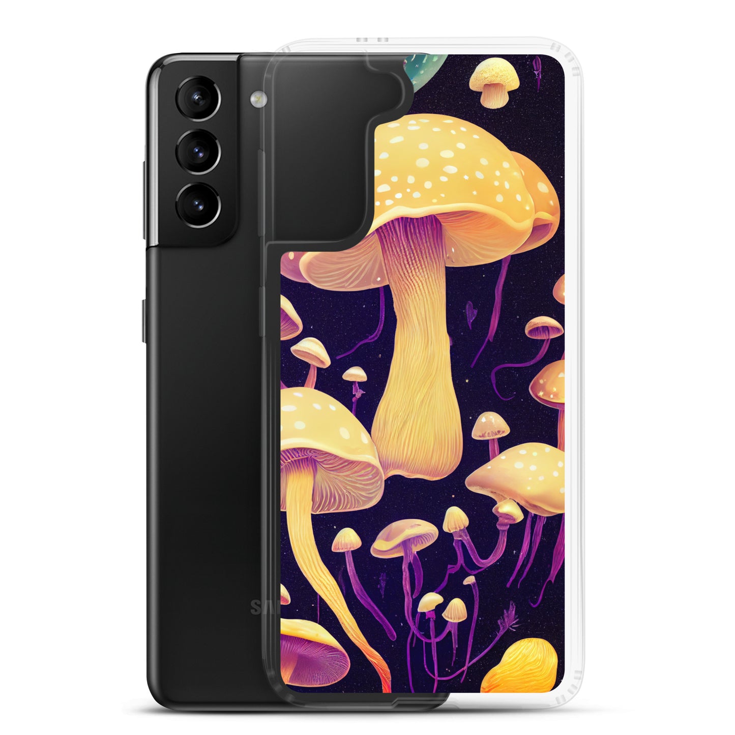 Samsung Phone Case - Mushrooms in Space