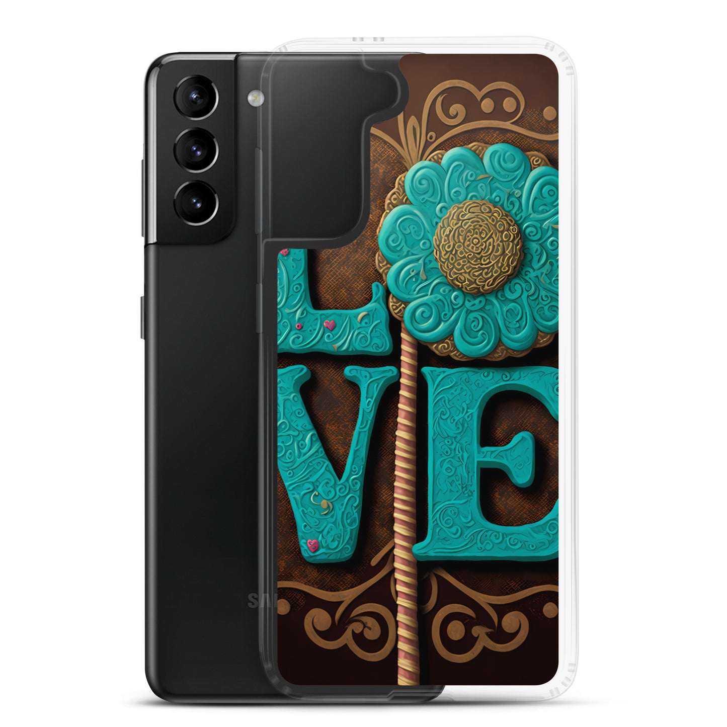 Samsung Case - Love Flower