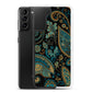 Samsung Case - Turquoise Paisley