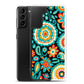 Samsung Case - Turquoise Floral