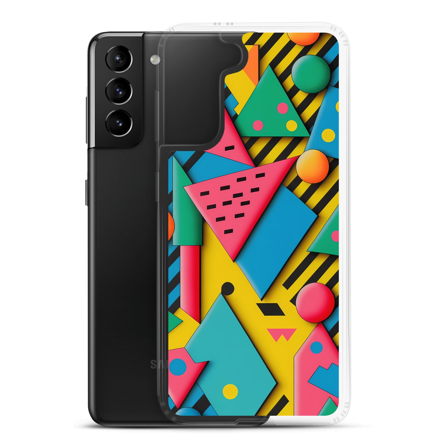 Samsung Case - 80s Dimensional Shapes