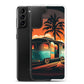 Samsung Case - Turquoise Camper at Beach Sunset