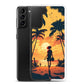 Samsung Case - Sunset Beachgoer