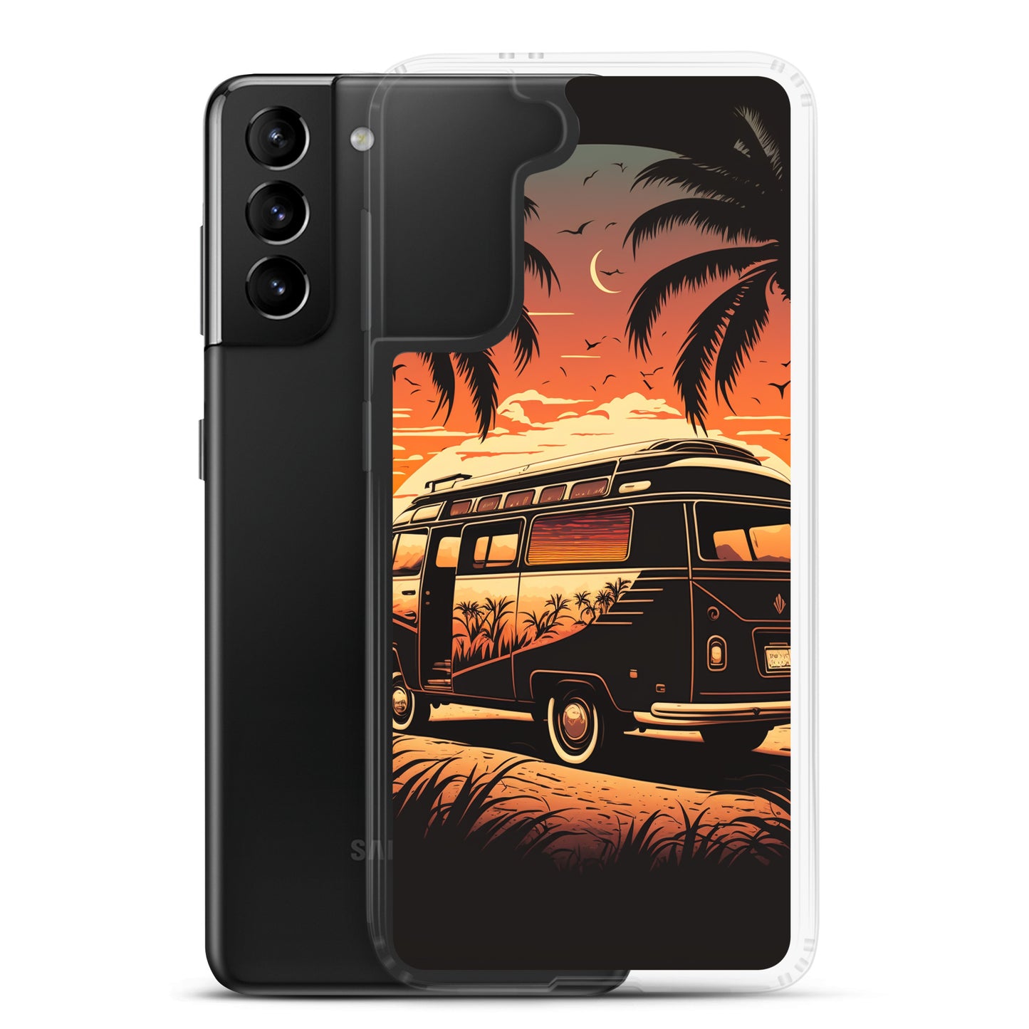 Samsung Case - Sunset Beach Camper