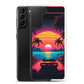 Samsung Case - Synthwave Ocean Sunset