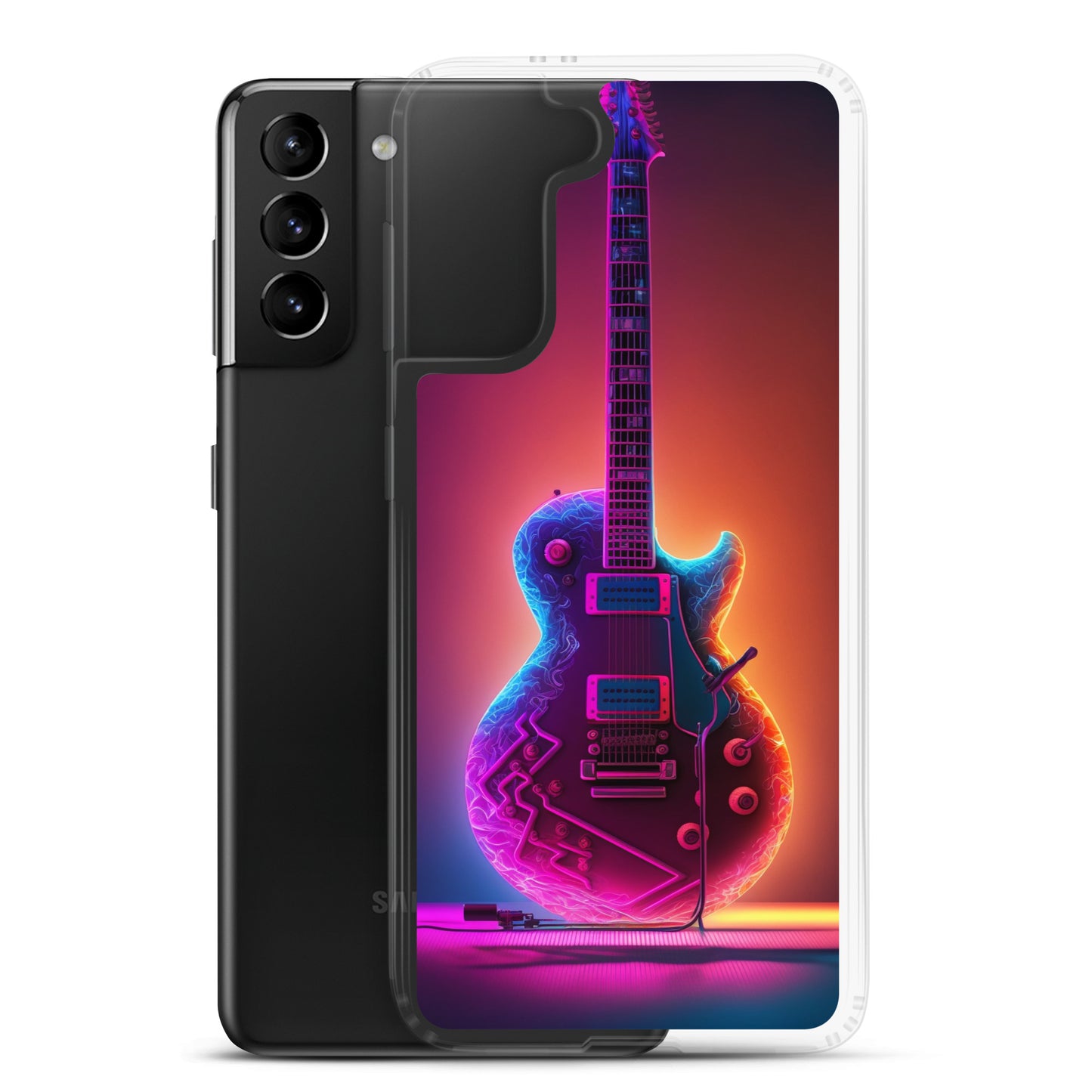 Samsung Case - Synthwave Guitar