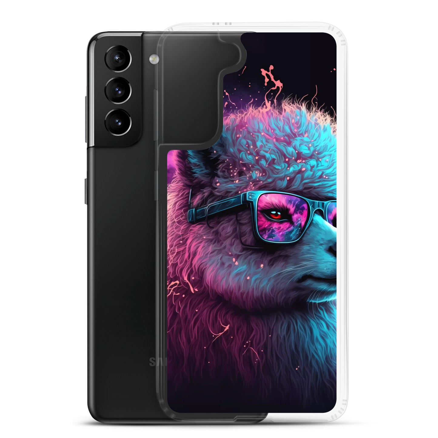 Samsung Case - Synthwave Llama