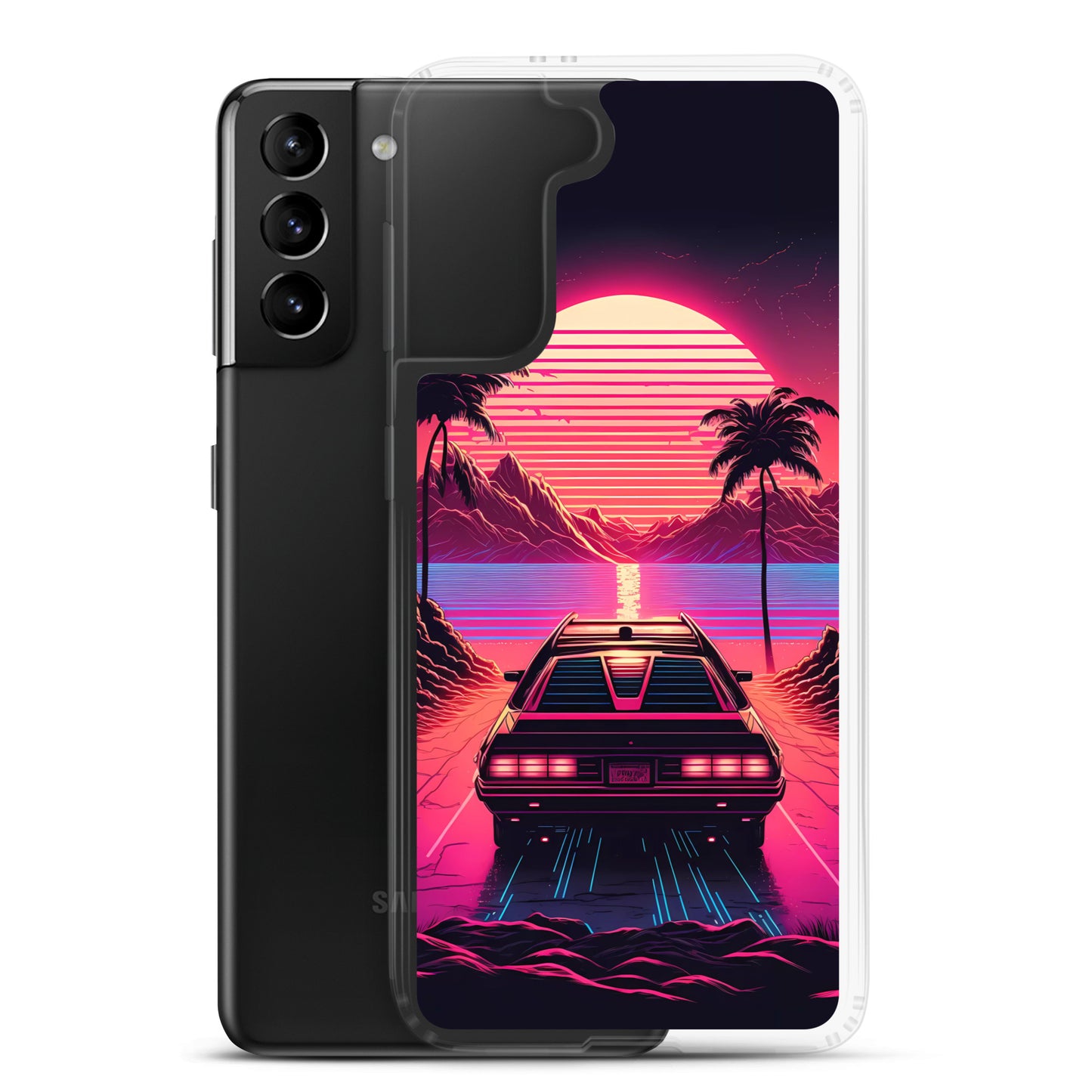 Samsung Case - Synthwave Sunset