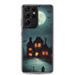 Samsung Case - Halloween Spooky House Under the Moon