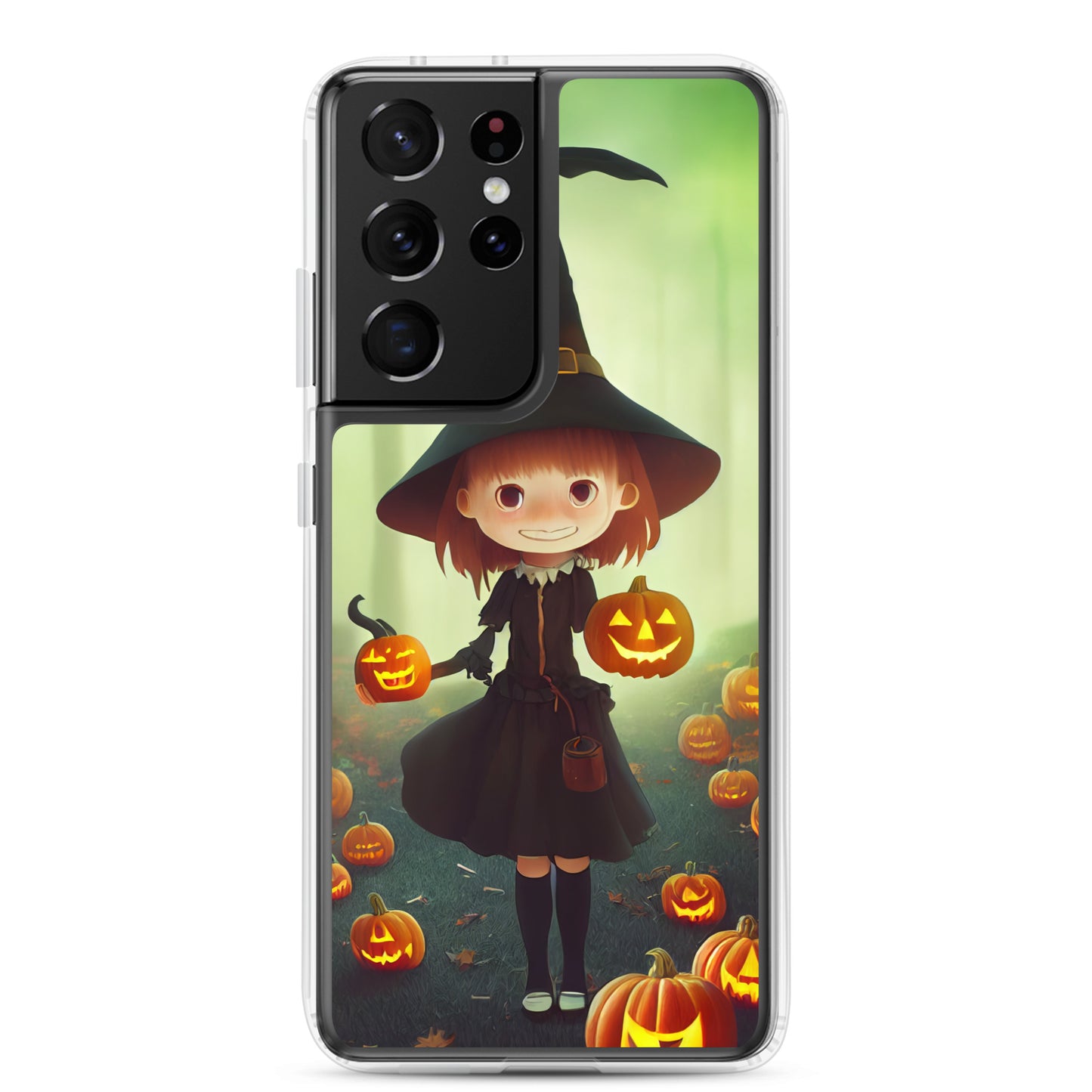 Samsung Case - Cute Anime Halloween Witch