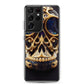 Samsung Case - Agate and Golden Skull
