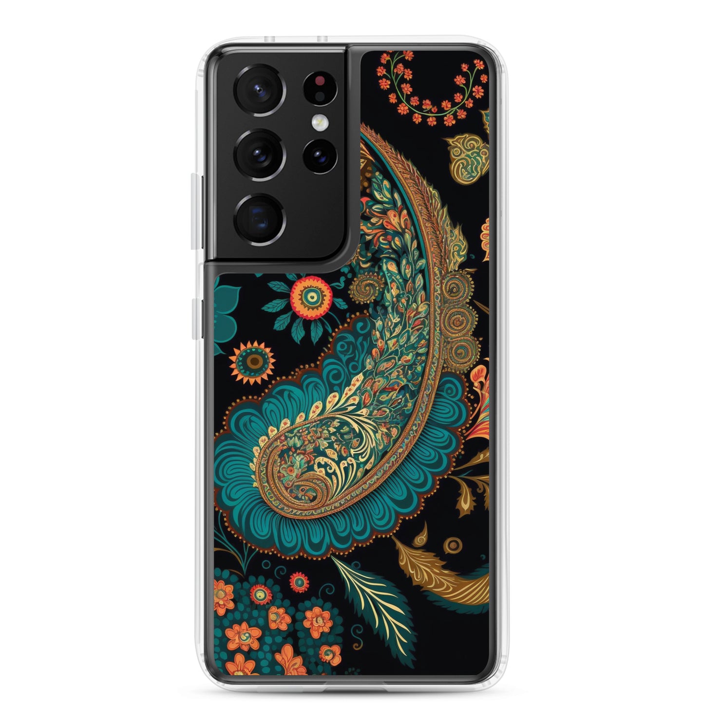 Samsung Case - Paisley Feather