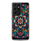 Samsung Case - Neon Mandala