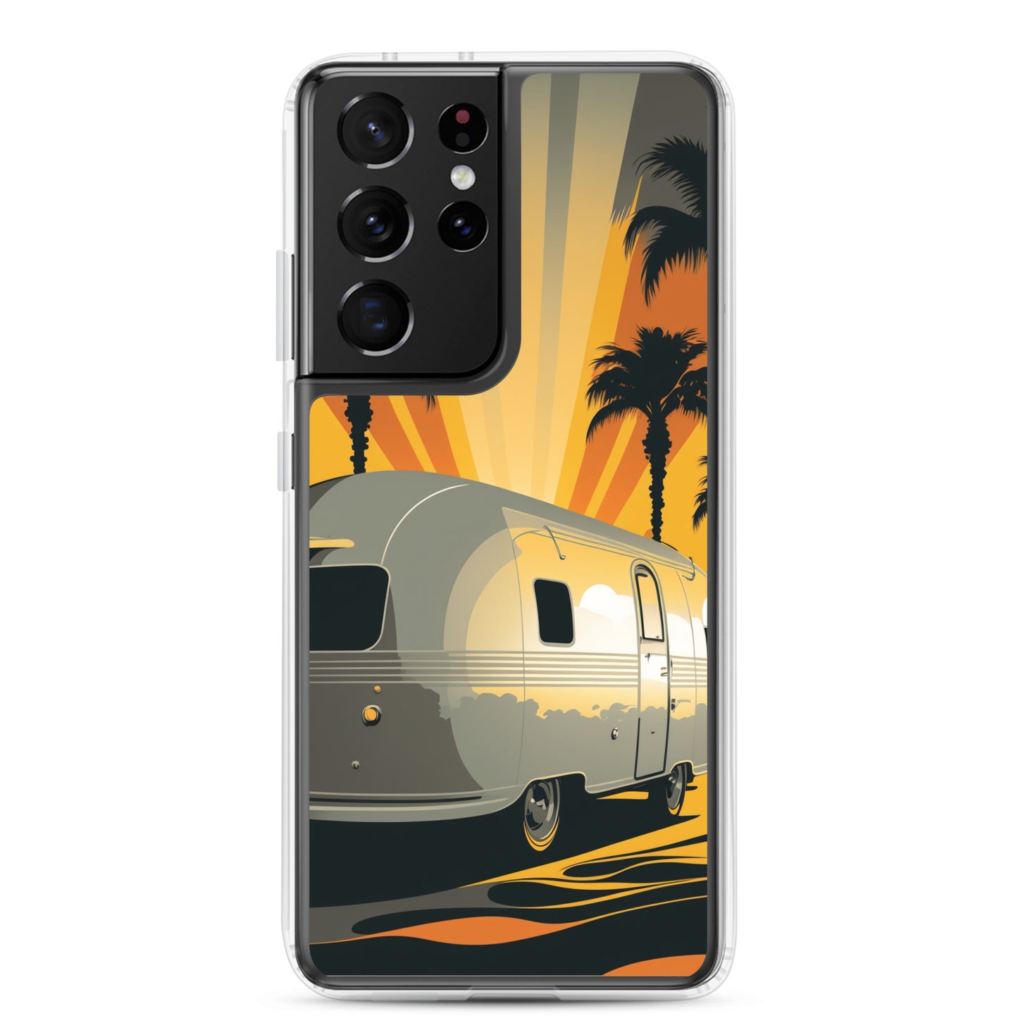 Samsung Case - Sunset Rays and Camper