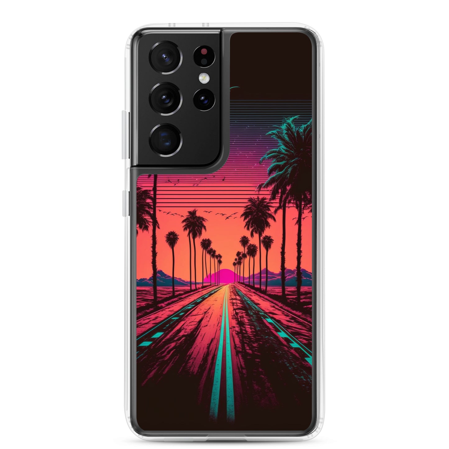 Samsung Case - Synthwave Open Road