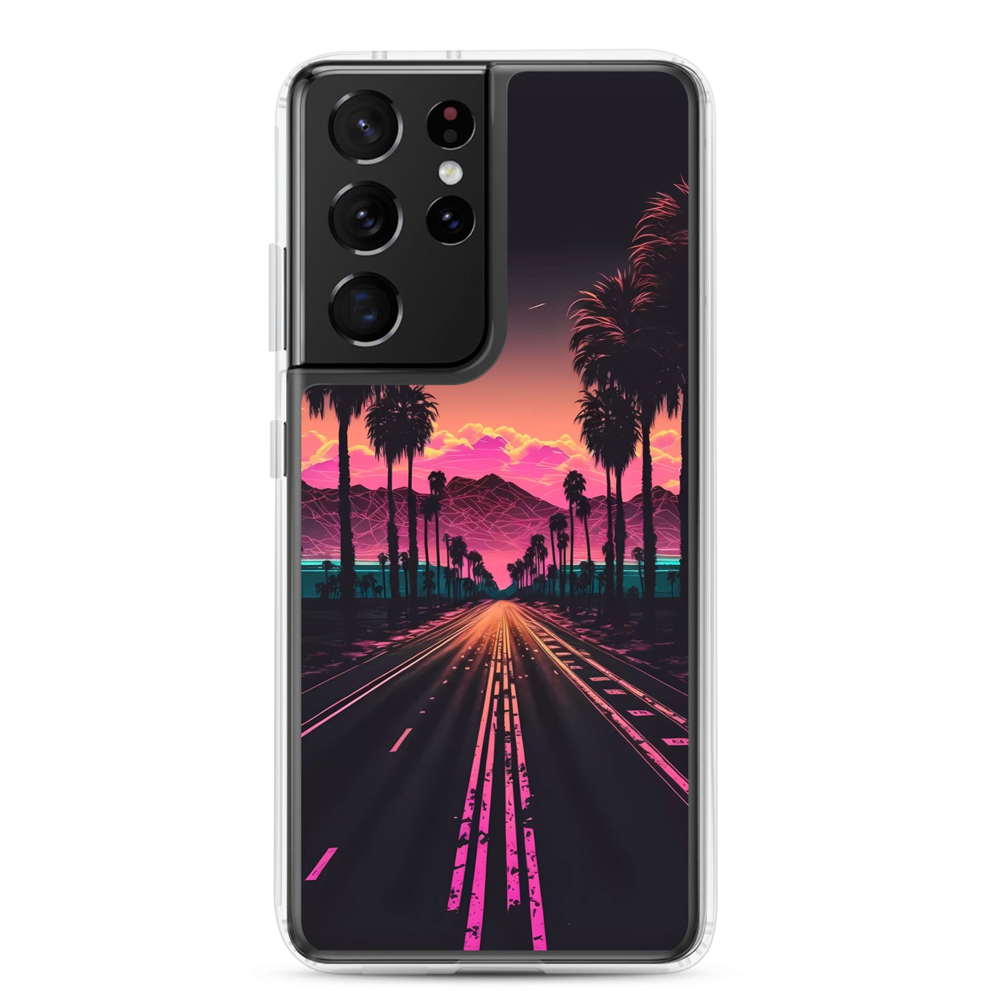 Samsung Case - Synthwave Highway