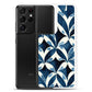 Samsung Case - Blue Leaf