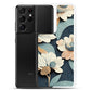 Samsung Case - Floral on Muted Blues