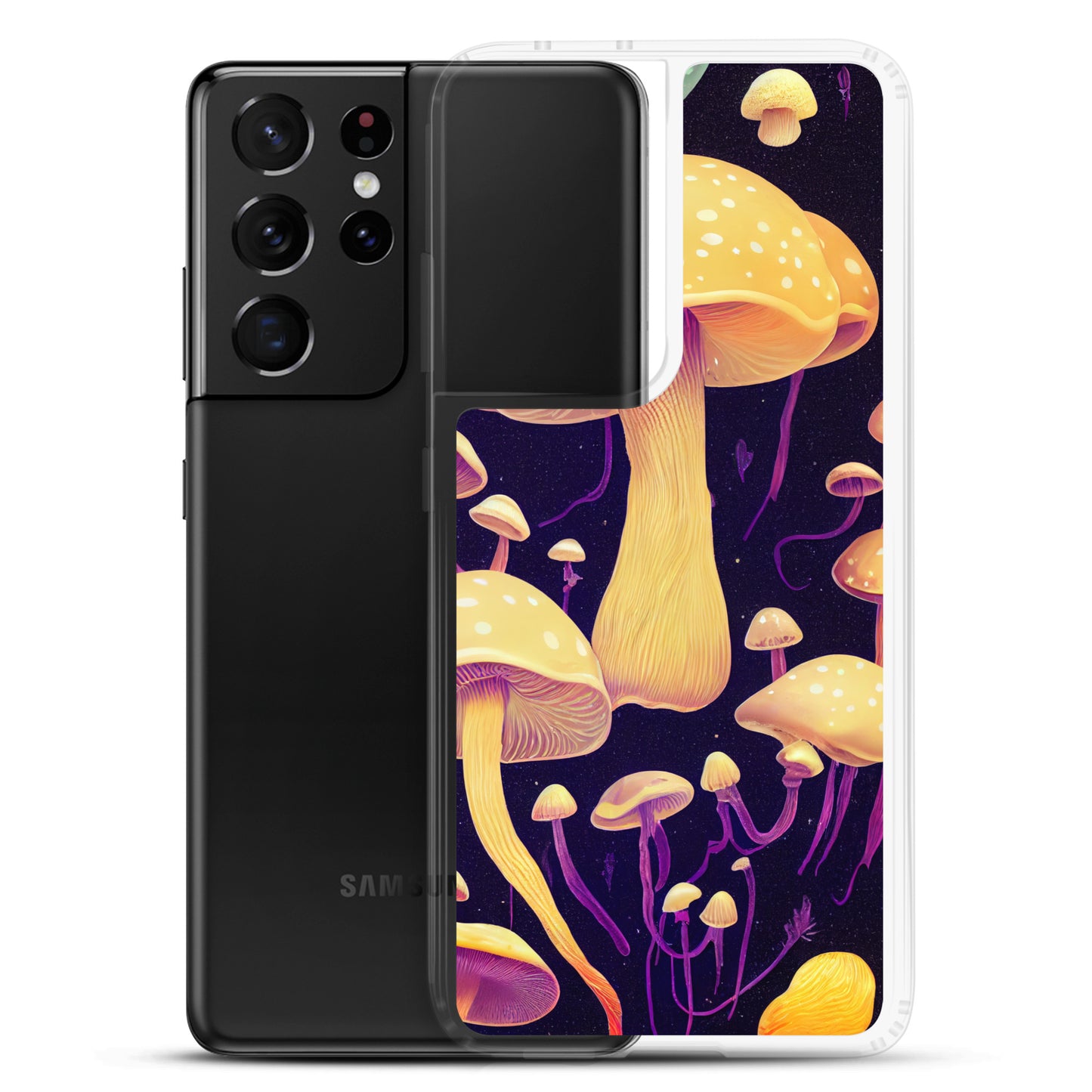 Samsung Phone Case - Mushrooms in Space