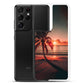 Samsung Case - Beach Life - Palm Shadows at Sunset