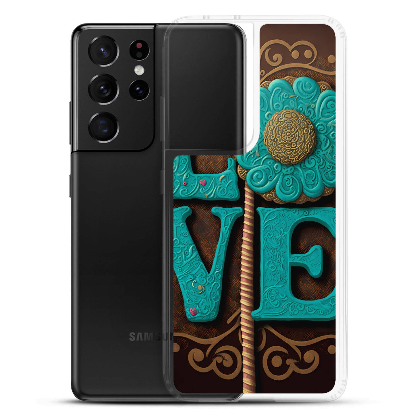 Samsung Case - Love Flower
