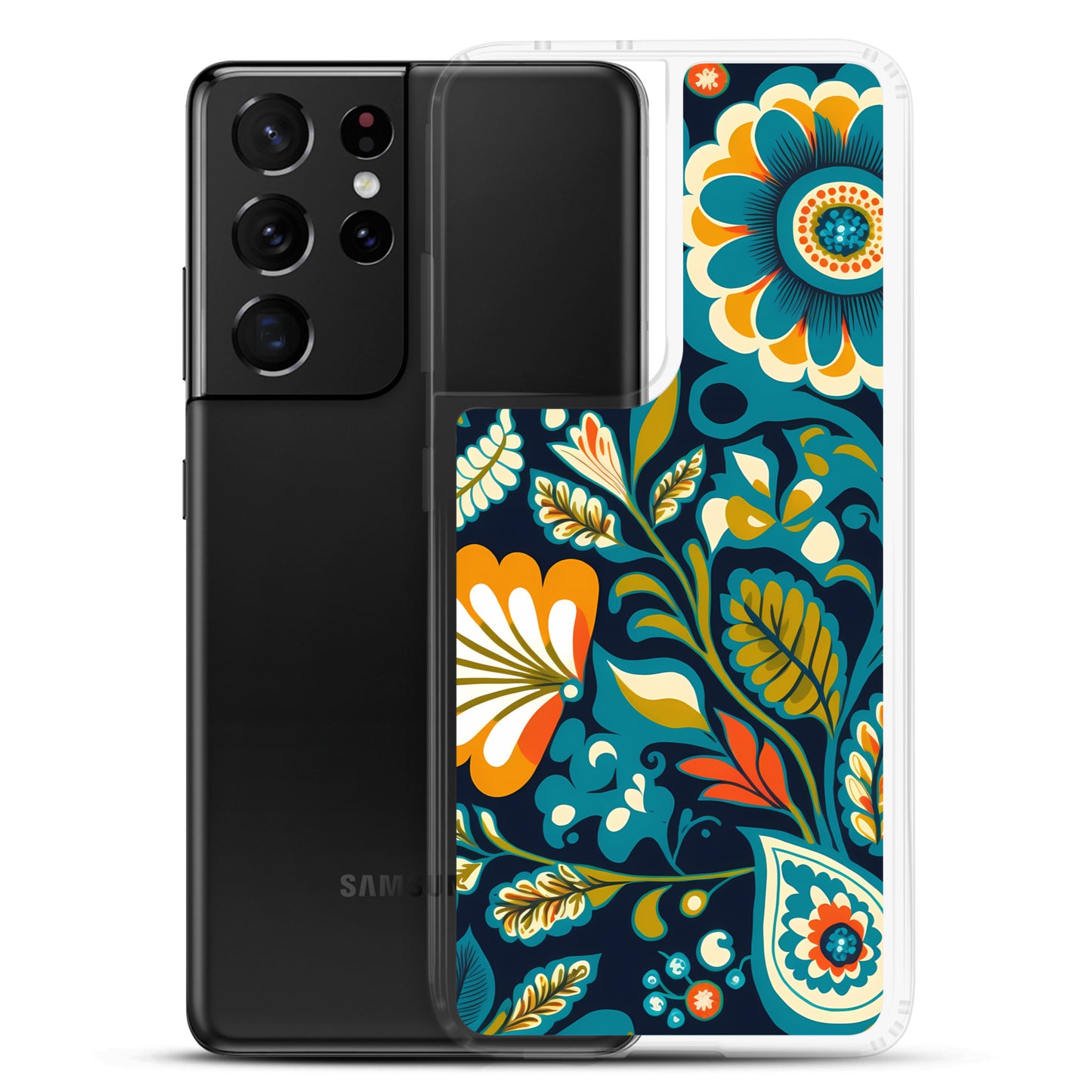 Samsung Case - Paisley Floral