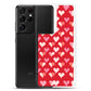 Samsung Case - Red and Pink Hearts