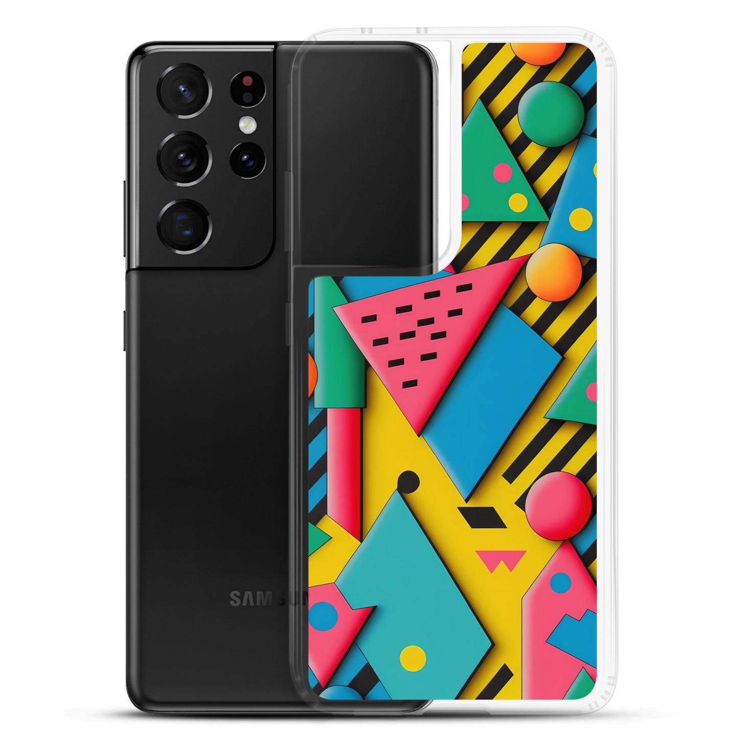 Samsung Case - 80s Dimensional Shapes