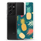 Samsung Case - Pineapples on Aqua