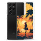 Samsung Case - Sunset Beachgoer