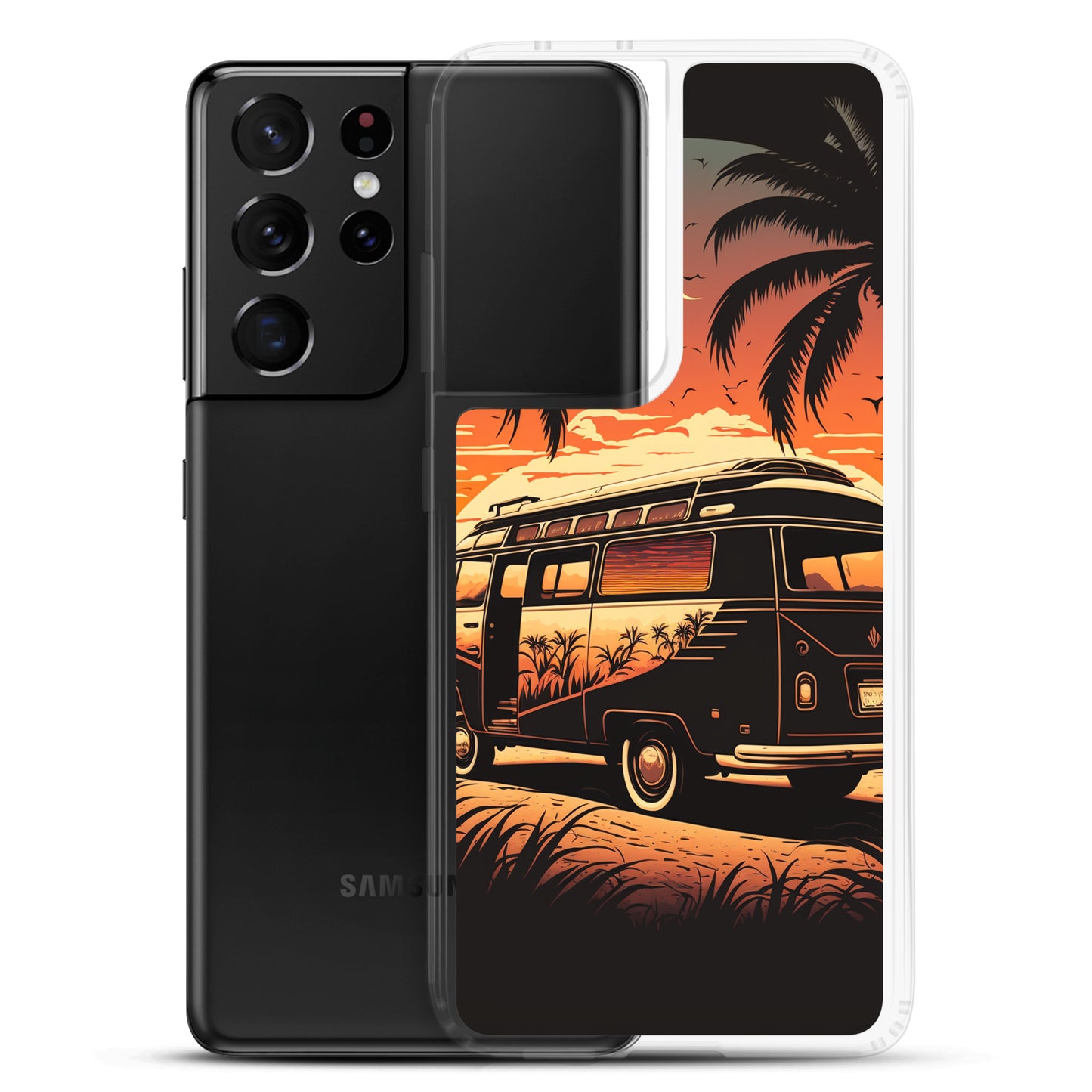 Samsung Case - Sunset Beach Camper