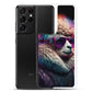 Samsung Case - Synthwave Cool Llama