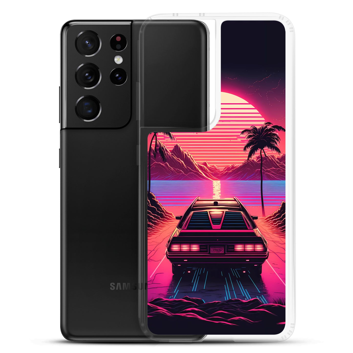 Samsung Case - Synthwave Sunset