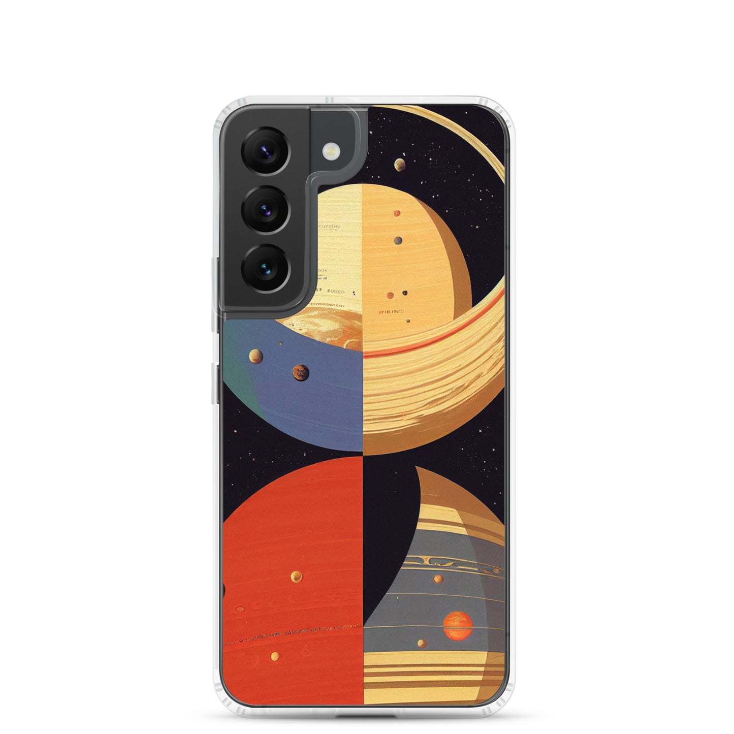 Samsung Case - Map of the Planets