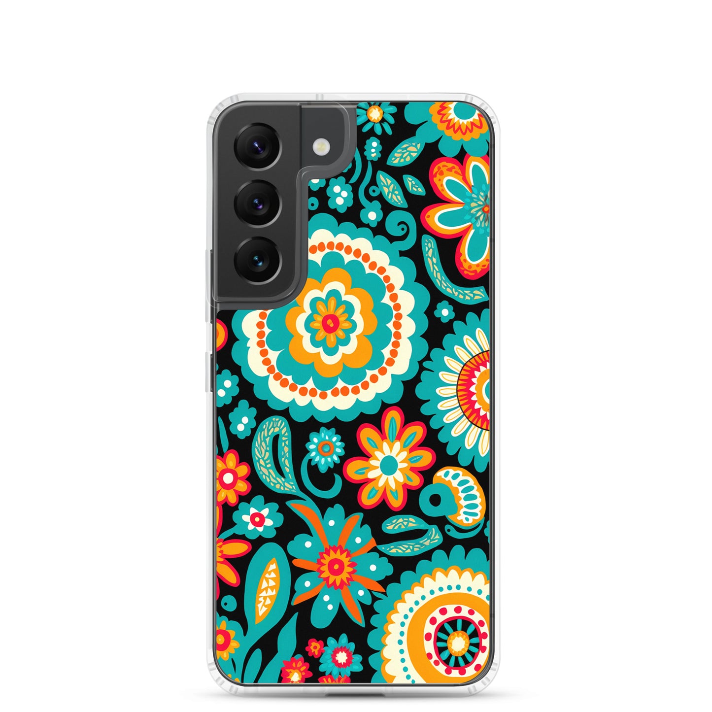 Samsung Case - Turquoise Floral