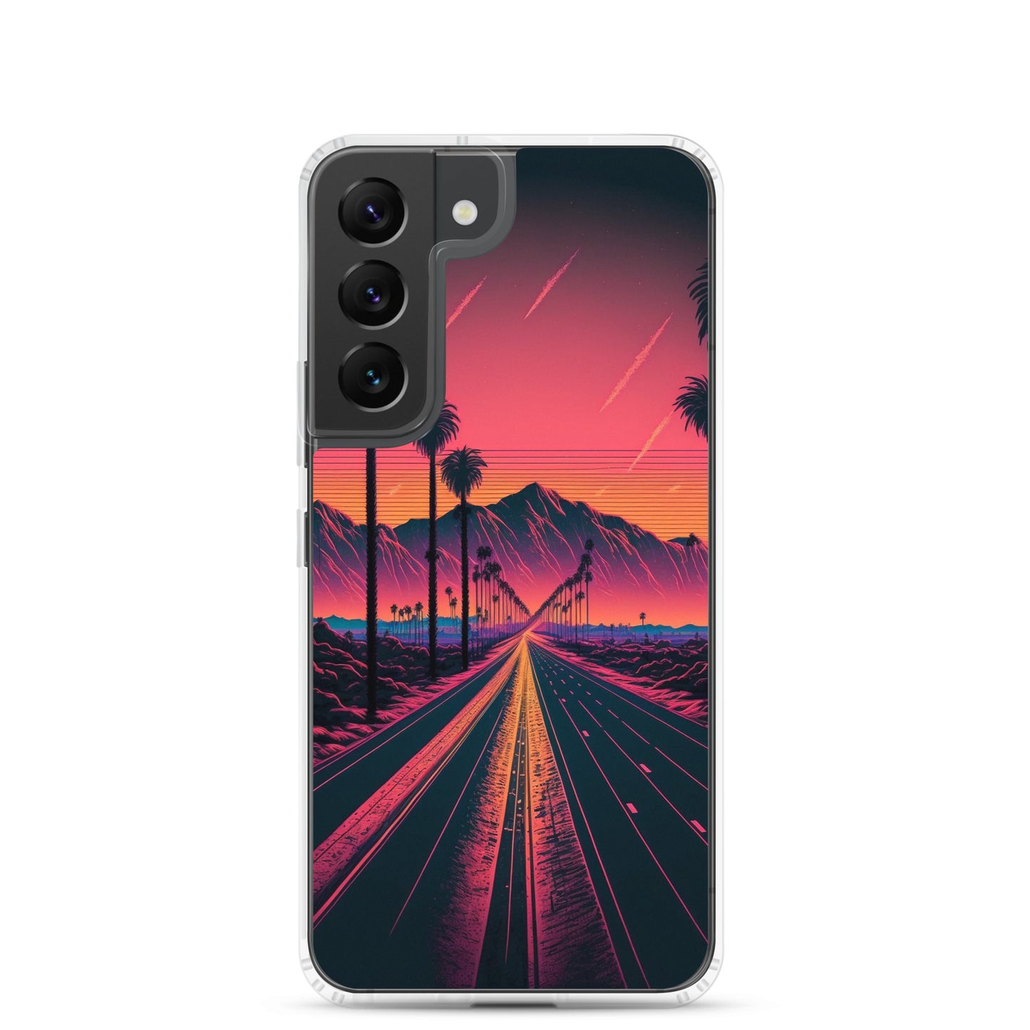 Samsung Case - Synthwave Desert Highway