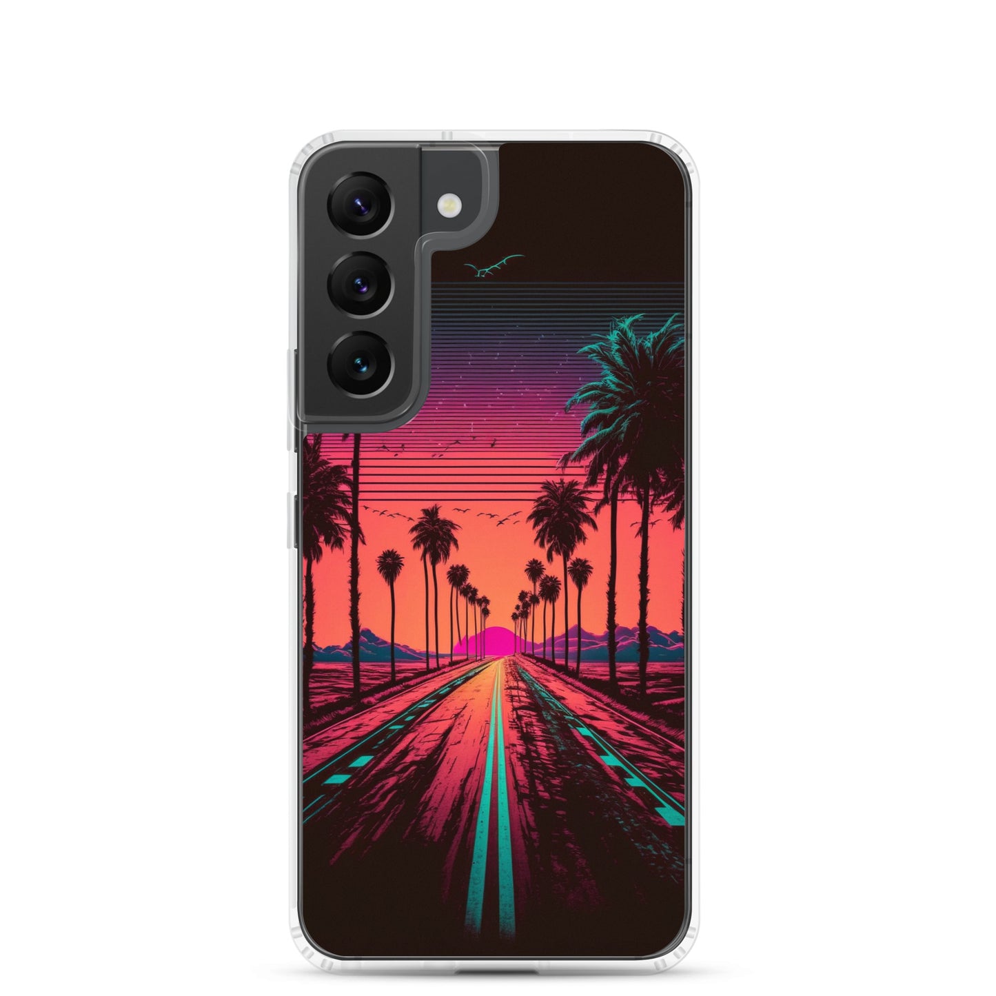 Samsung Case - Synthwave Open Road